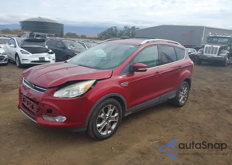2015 Ford Escape Titanium z USA, uszkodzony, nr VIN 1FMCU0JX3FUC37057
